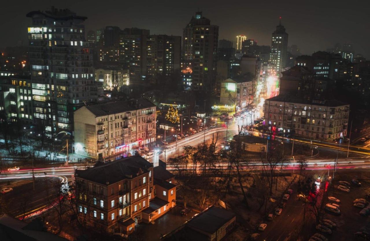 Видовая Квартира В Новострое В Центре Киева Kyiv Exterior foto